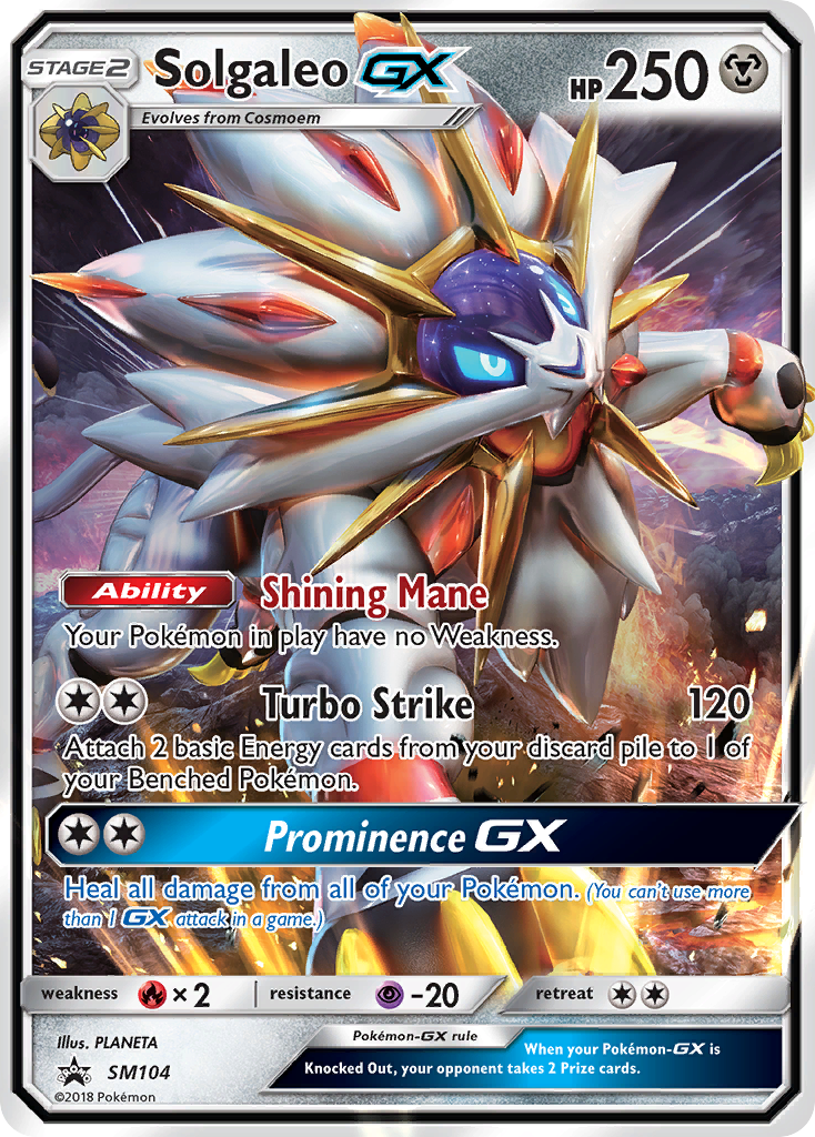 Solgaleo GX (SM104) [Sun & Moon: Black Star Promos] | Gamers Paradise