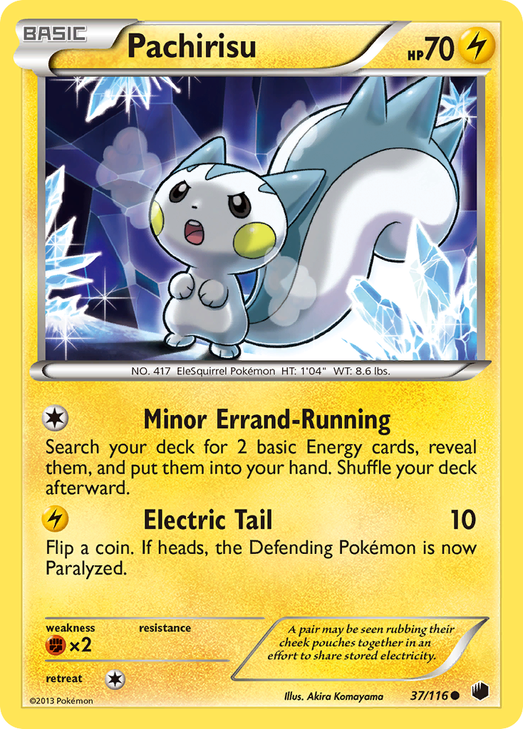 Pachirisu (37/116) [Black & White: Plasma Freeze] | Gamers Paradise