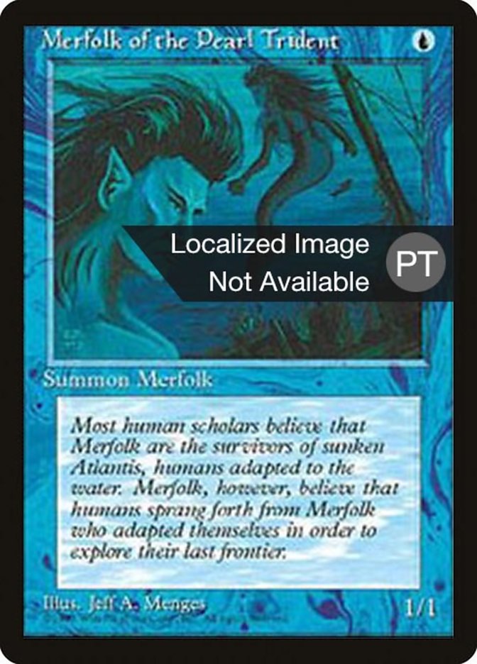 Merfolk of the Pearl Trident [Fourth Edition (Foreign Black Border)] | Gamers Paradise