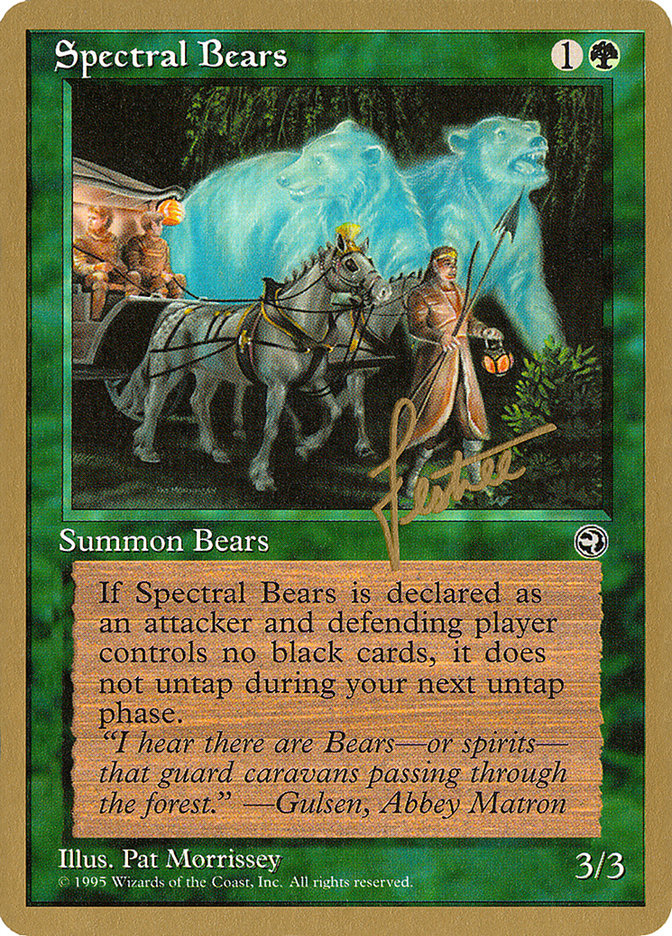 Spectral Bears (Bertrand Lestree) [Pro Tour Collector Set] | Gamers Paradise