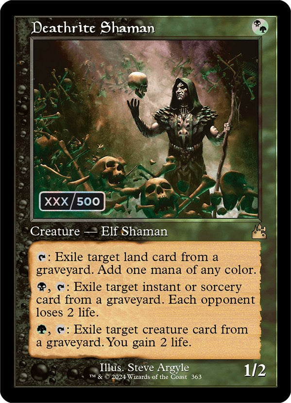 Deathrite Shaman (Retro) (Serialized) [Ravnica Remastered] | Gamers Paradise