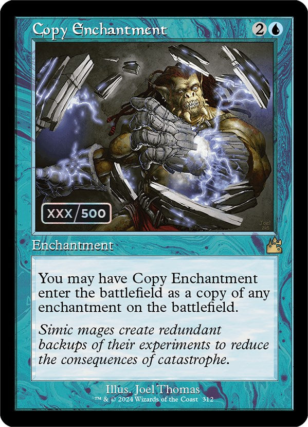 Copy Enchantment (Retro) (Serialized) [Ravnica Remastered] | Gamers Paradise