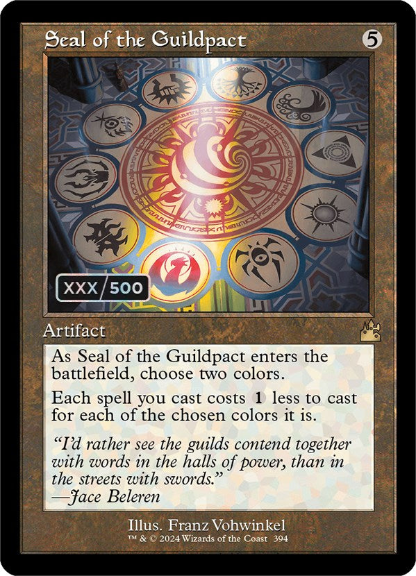 Seal of the Guildpact (Retro) (Serialized) [Ravnica Remastered] | Gamers Paradise