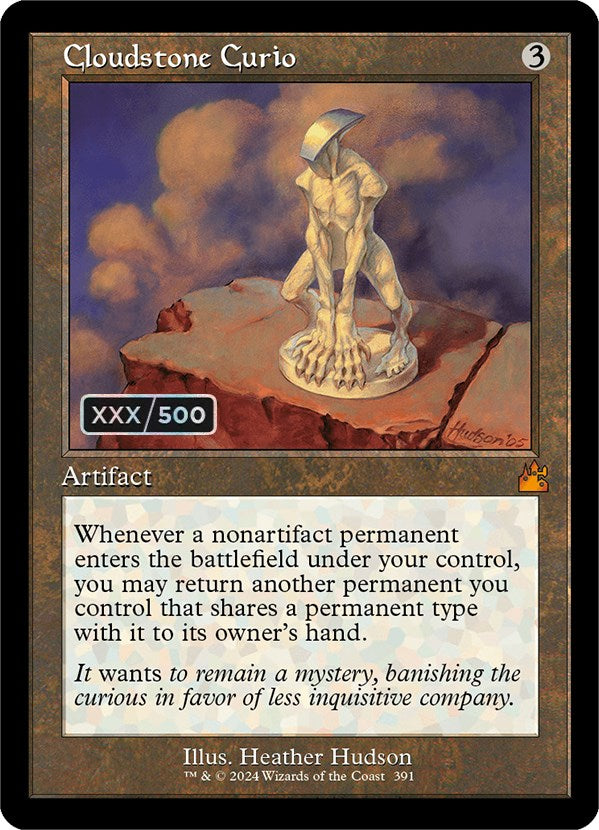 Cloudstone Curio (Retro) (Serialized) [Ravnica Remastered] | Gamers Paradise