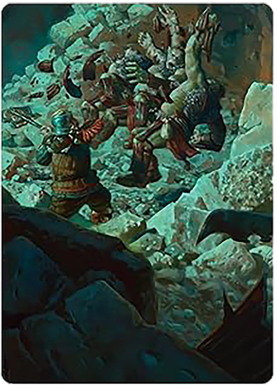 Gimli's Reckless Might Art Card [The Lord of the Rings: Tales of Middle-earth Art Series] | Gamers Paradise