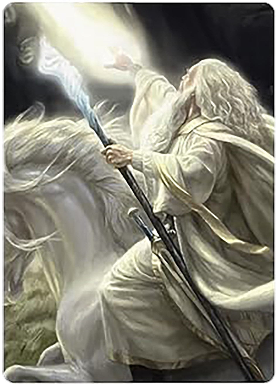 Gandalf of the Secret Fire Art Card [The Lord of the Rings: Tales of Middle-earth Art Series] | Gamers Paradise