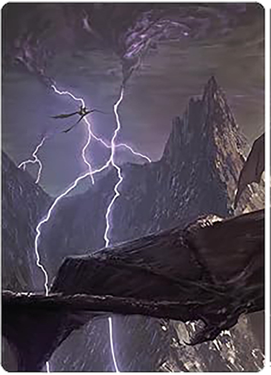 Call Forth the Tempest Art Card [The Lord of the Rings: Tales of Middle-earth Art Series] | Gamers Paradise