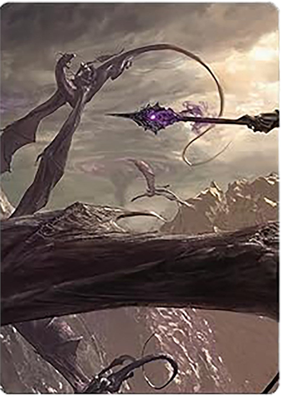 Nazgul Battle-Mace Art Card [The Lord of the Rings: Tales of Middle-earth Art Series] | Gamers Paradise