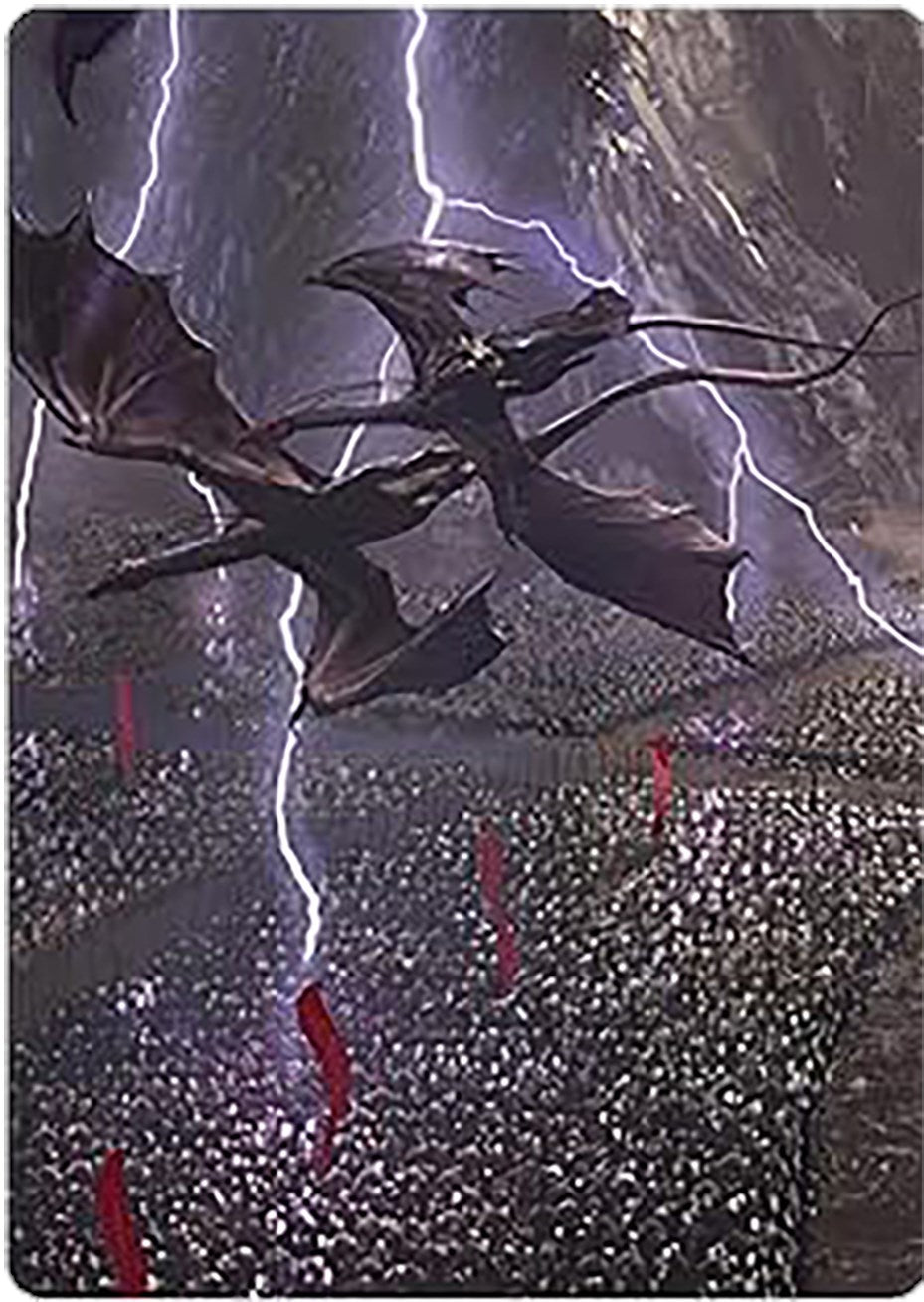 Mordor on the March Art Card [The Lord of the Rings: Tales of Middle-earth Art Series] | Gamers Paradise