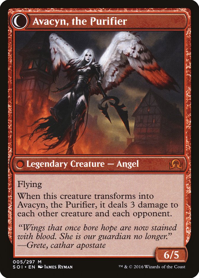 Archangel Avacyn // Avacyn, the Purifier [Shadows over Innistrad] | Gamers Paradise