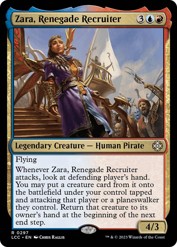 Zara, Renegade Recruiter [The Lost Caverns of Ixalan Commander] | Gamers Paradise