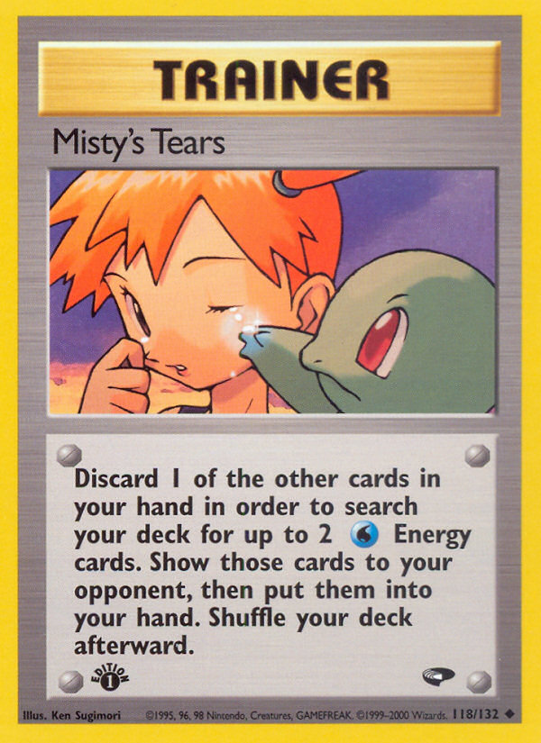 Misty's Tears (118/132) [Gym Challenge 1st Edition] | Gamers Paradise