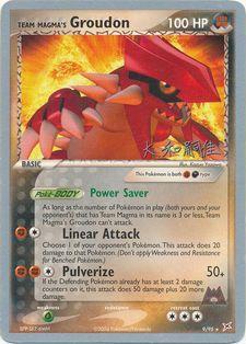 Team Magma's Groudon (9/95) (Magma Spirit - Tsuguyoshi Yamato) [World Championships 2004] | Gamers Paradise