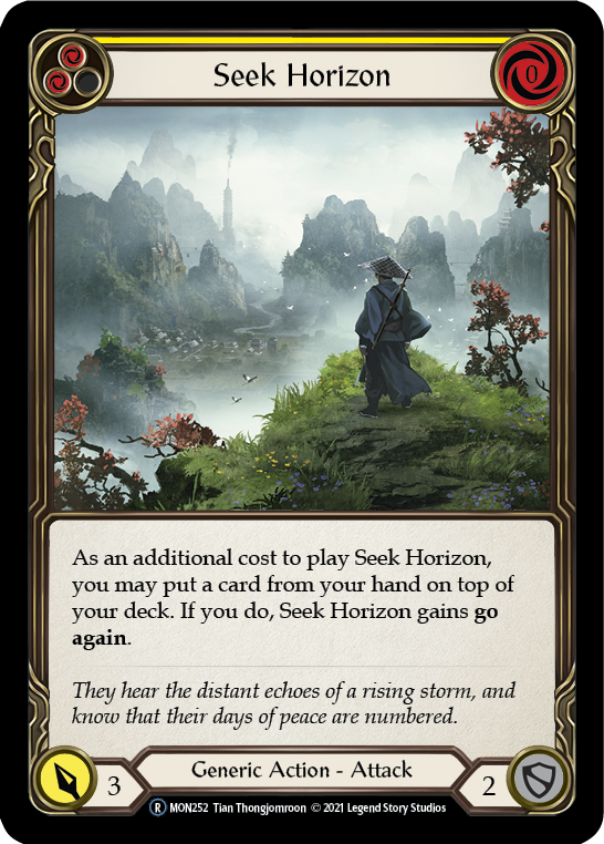 Seek Horizon (Yellow) [U-MON252] Unlimited Normal | Gamers Paradise