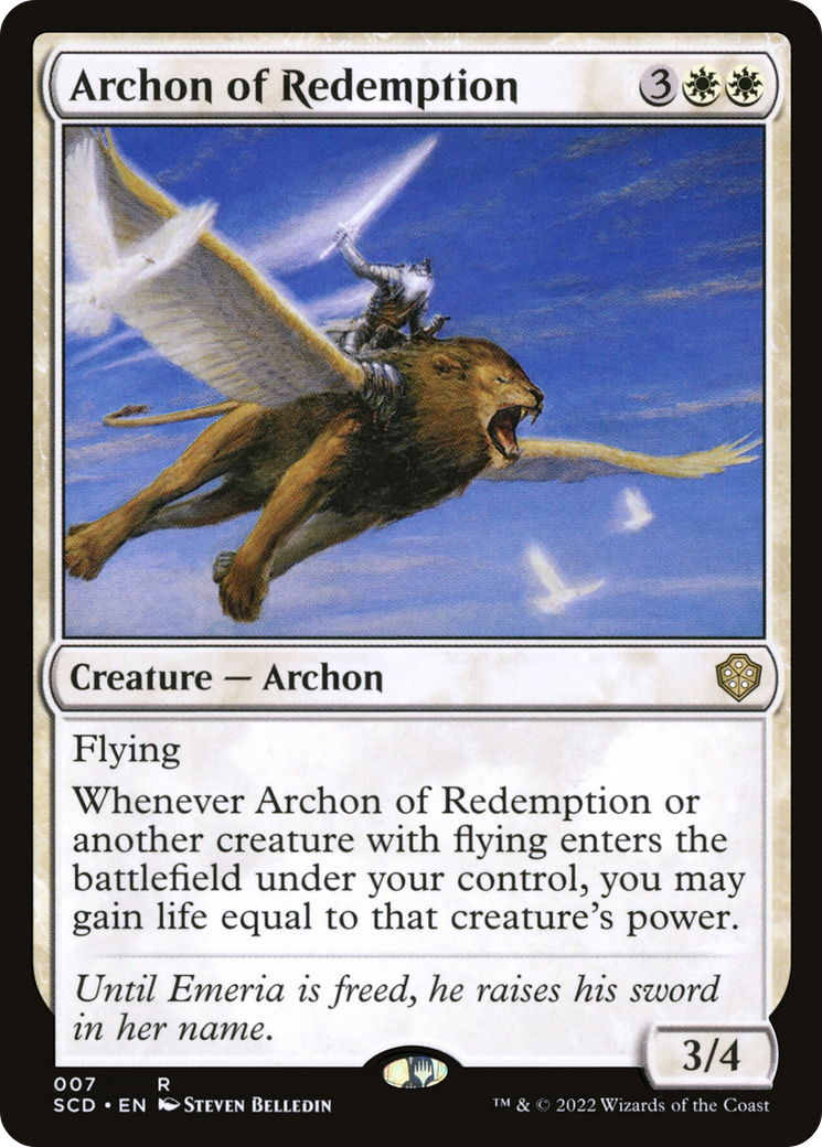 Archon of Redemption [Starter Commander Decks] | Gamers Paradise