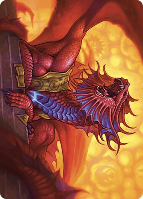 Niv-Mizzet, Guildpact Art Card (44/49) [Murders at Karlov Manor Art Series] | Gamers Paradise