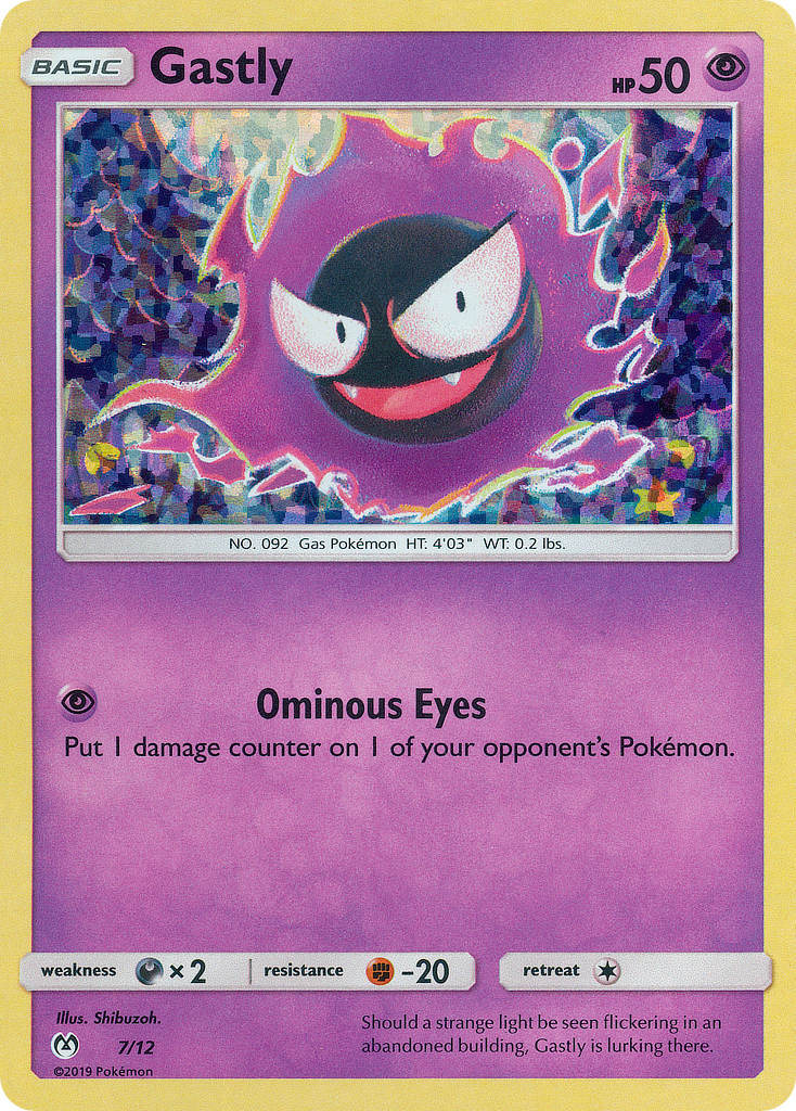 Gastly (7/12) [McDonald's Promos: 2019 Collection] | Gamers Paradise