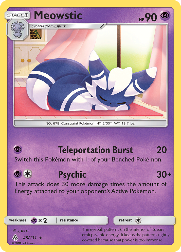 Meowstic (45/131) [Sun & Moon: Forbidden Light] | Gamers Paradise
