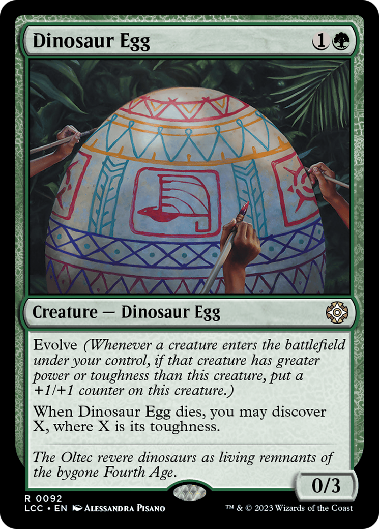 Dinosaur Egg [The Lost Caverns of Ixalan Commander] | Gamers Paradise