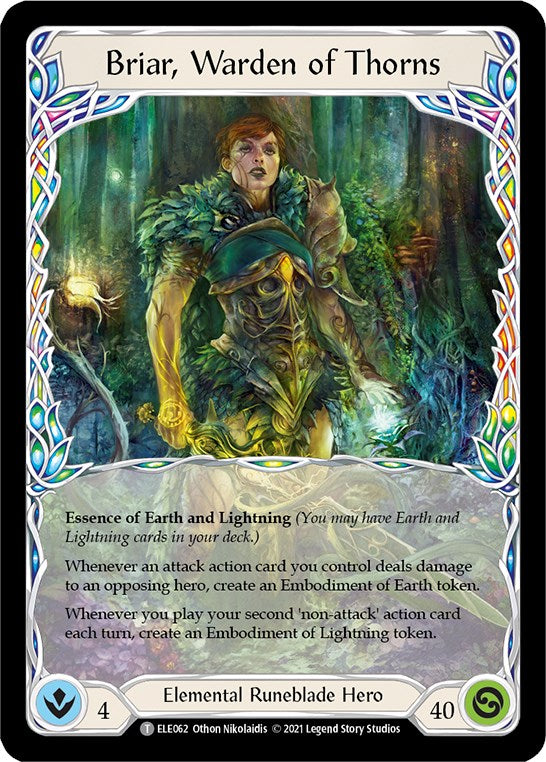 Briar, Warden of Thorns // Briar [ELE062 // ELE063] (Tales of Aria Unlimited) | Gamers Paradise