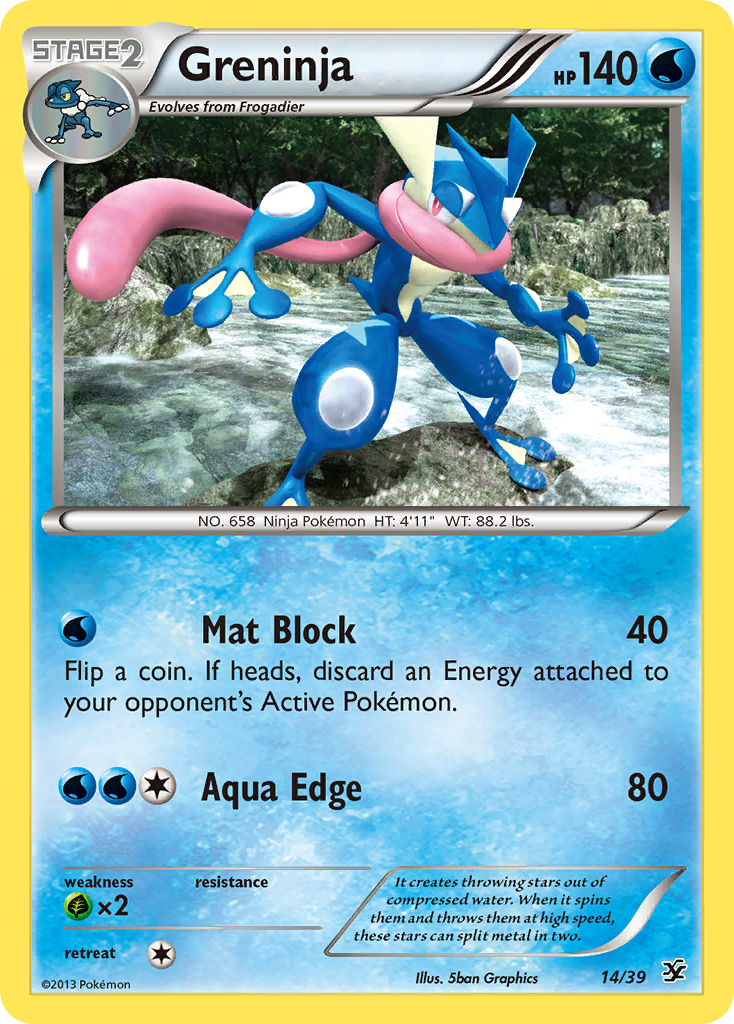 Greninja (14/39) [XY: Kalos Starter Set] | Gamers Paradise