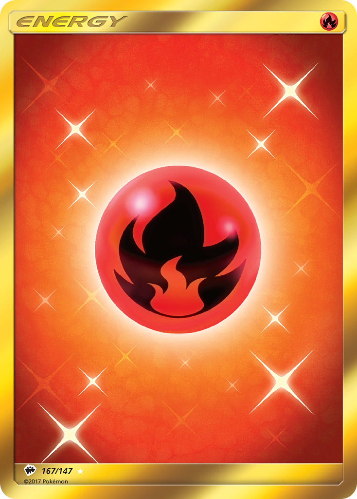 Fire Energy (167/147) [Sun & Moon: Burning Shadows] | Gamers Paradise