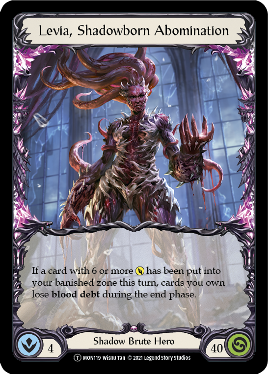 Levia, Shadowborn Abomination // Levia [U-MON119 // U-MON120] Unlimited Normal | Gamers Paradise