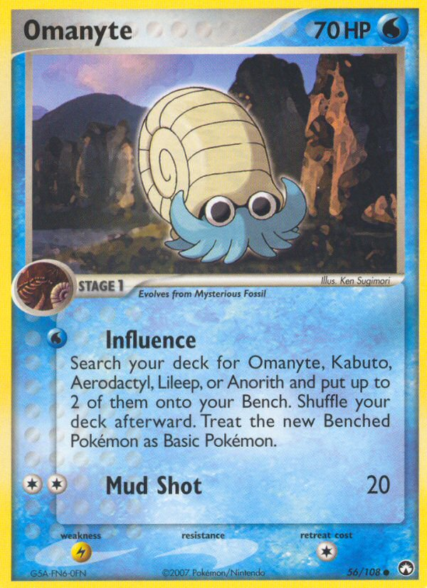 Omanyte (56/108) [EX: Power Keepers] | Gamers Paradise