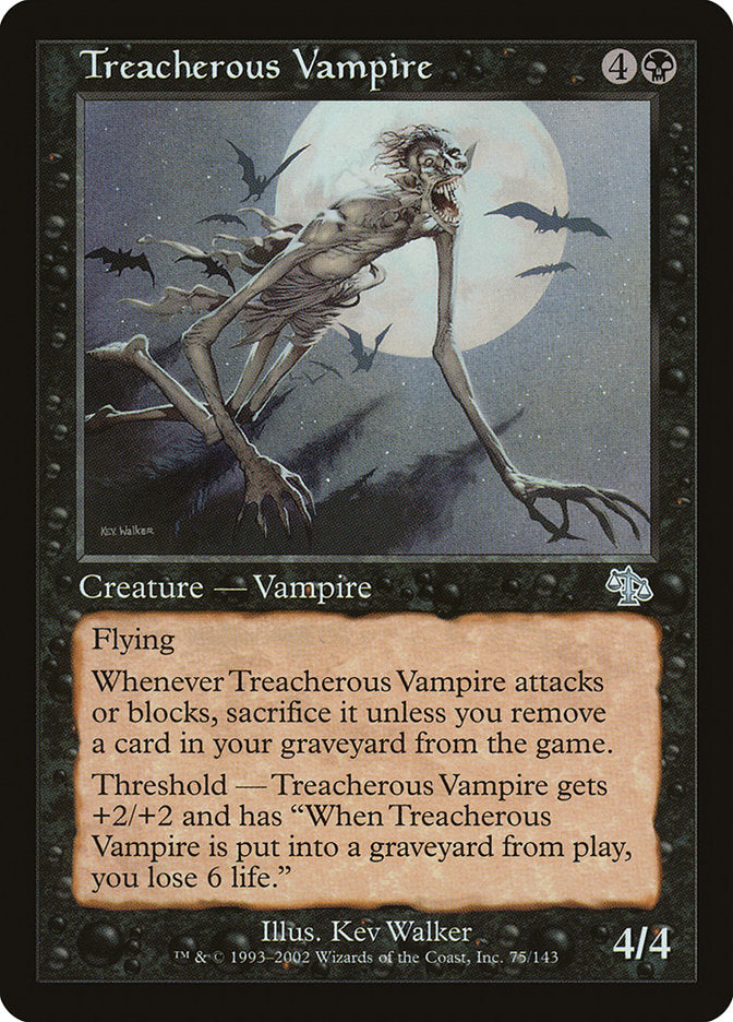 Treacherous Vampire [Judgment] | Gamers Paradise