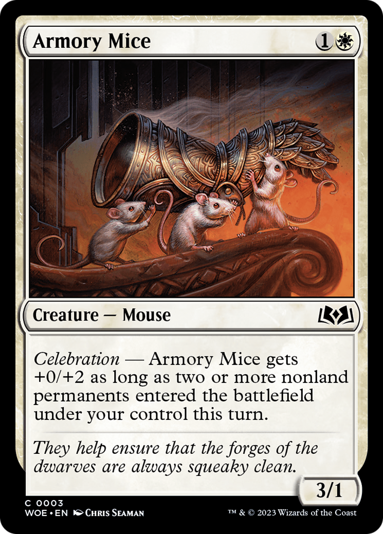 Armory Mice [Wilds of Eldraine] | Gamers Paradise