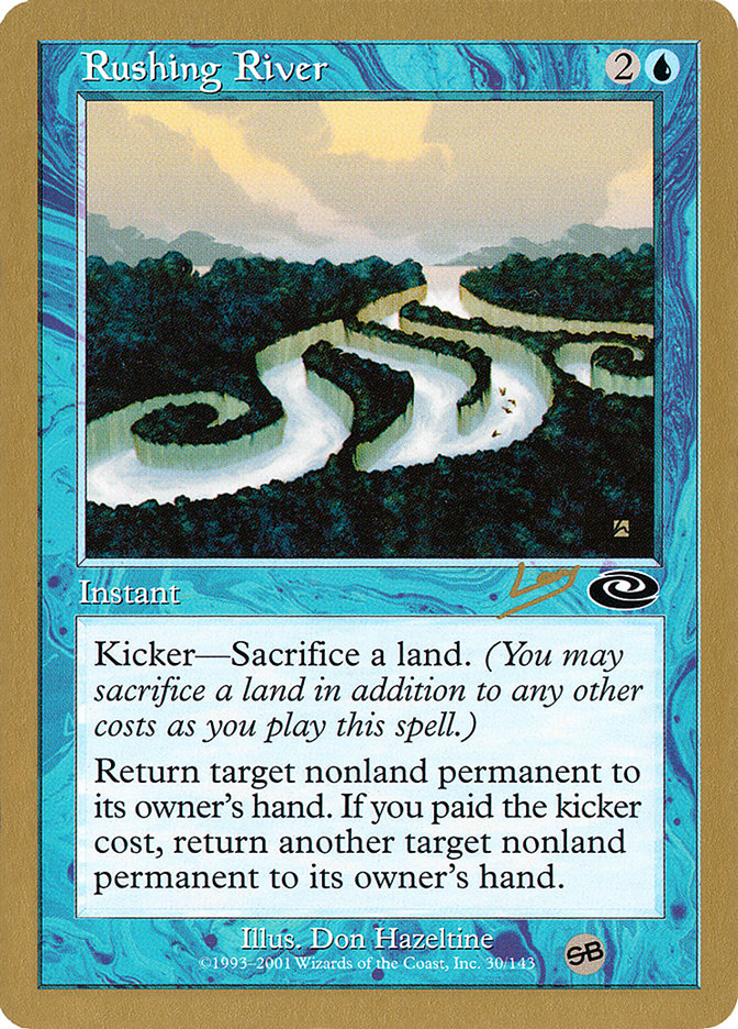 Rushing River (Raphael Levy) (SB) [World Championship Decks 2002] | Gamers Paradise