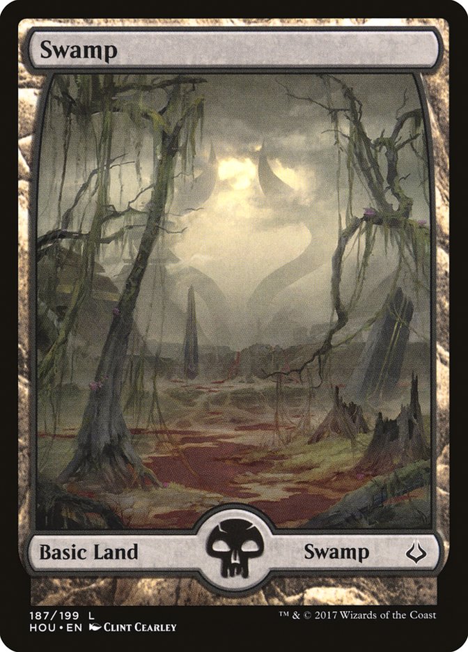 Swamp (187) [Hour of Devastation] | Gamers Paradise