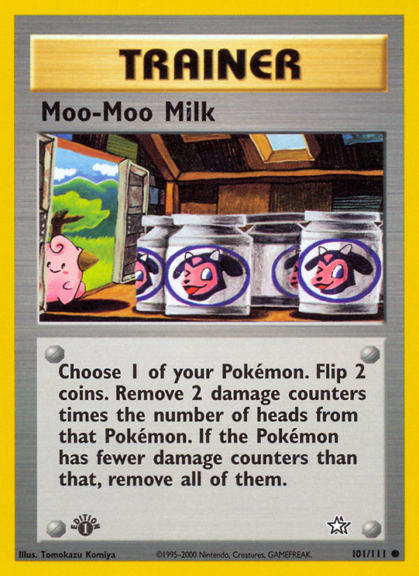 Moo-Moo Milk (101/111) [Neo Genesis 1st Edition] | Gamers Paradise