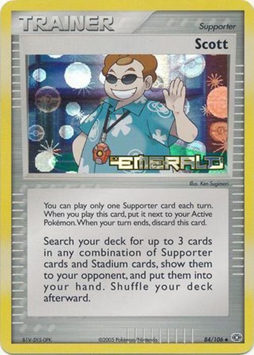 Scott (84/106) (Stamped) [EX: Emerald] | Gamers Paradise