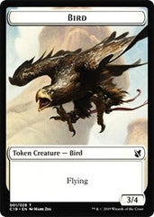 Bird (001) // Sculpture Double-Sided Token [Commander 2019 Tokens] | Gamers Paradise