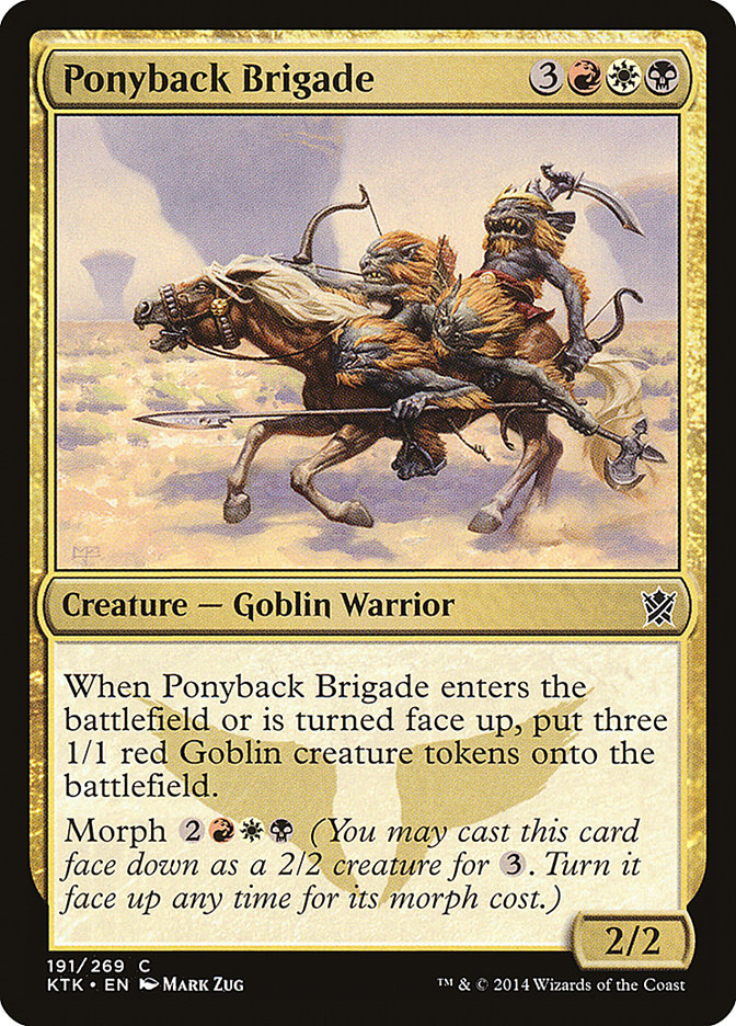 Ponyback Brigade [Khans of Tarkir] | Gamers Paradise