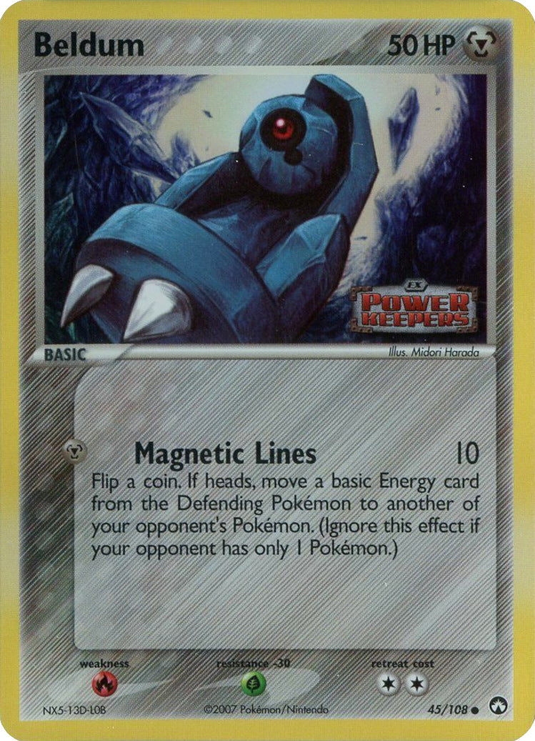 Beldum (45/108) (Stamped) [EX: Power Keepers] | Gamers Paradise