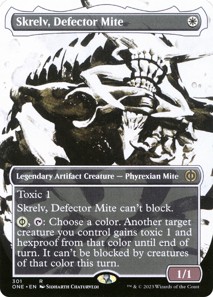 Skrelv, Defector Mite (Borderless Ichor) [Phyrexia: All Will Be One] | Gamers Paradise