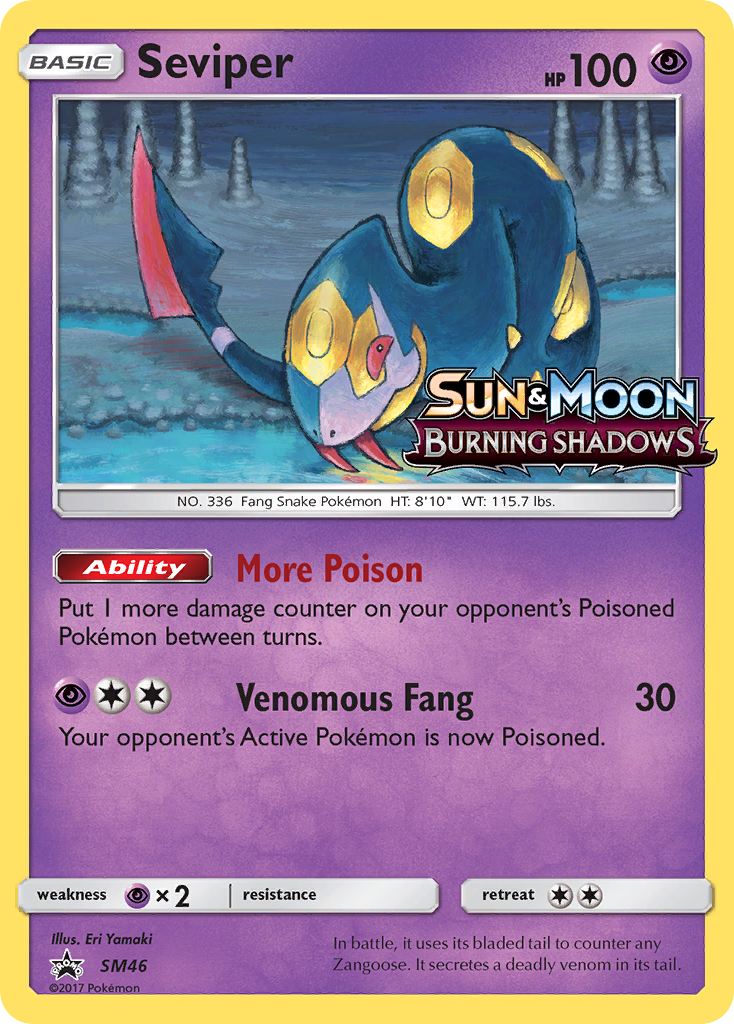 Seviper (SM46) [Sun & Moon: Black Star Promos] | Gamers Paradise