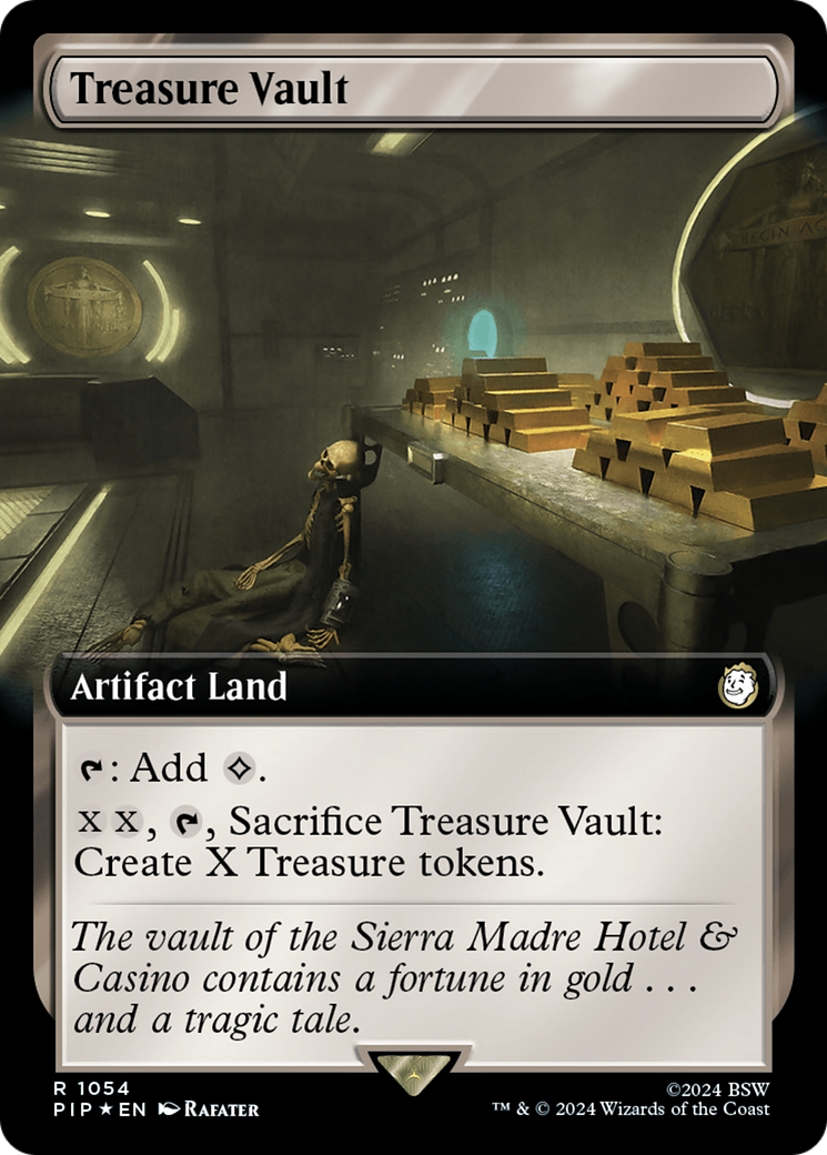 Treasure Vault (Extended Art) (Surge Foil) [Fallout] | Gamers Paradise