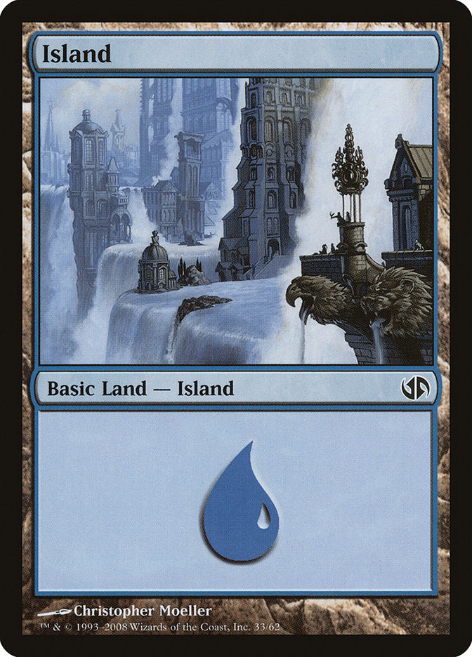 Island (33) [Duel Decks: Jace vs. Chandra] | Gamers Paradise