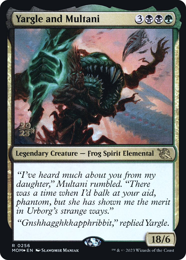 Yargle and Multani [March of the Machine Prerelease Promos] | Gamers Paradise