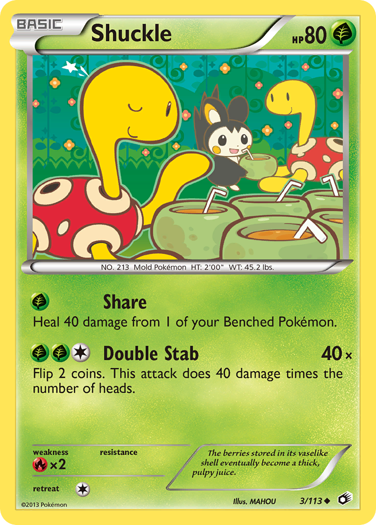 Shuckle (3/113) [Black & White: Legendary Treasures] | Gamers Paradise