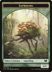 Saproling // Spider Double-Sided Token [Commander 2015 Tokens] | Gamers Paradise