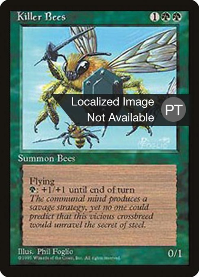 Killer Bees [Fourth Edition (Foreign Black Border)] | Gamers Paradise