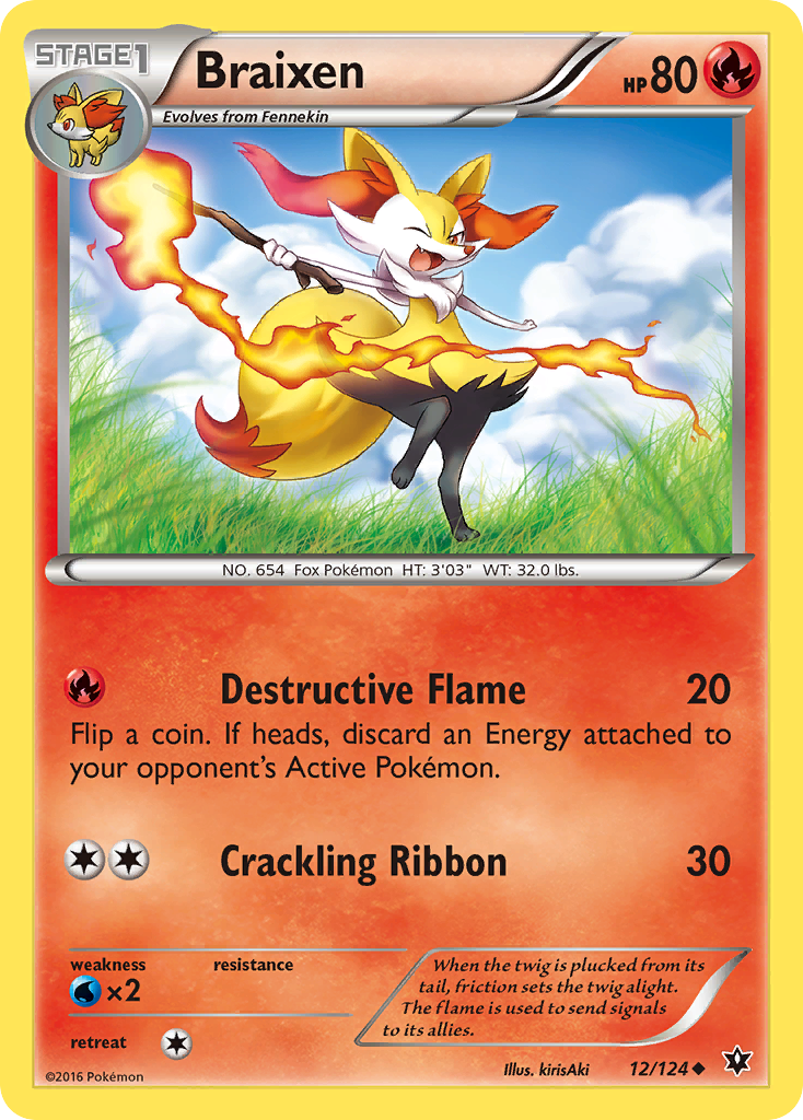 Braixen (12/124) [XY: Fates Collide] | Gamers Paradise