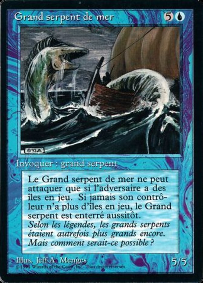 Sea Serpent [Foreign Black Border] | Gamers Paradise