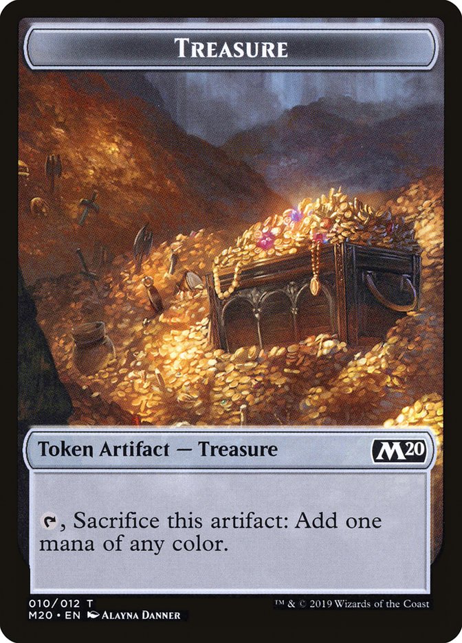 Treasure Token [Core Set 2020 Tokens] | Gamers Paradise