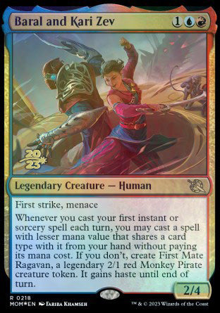 Baral and Kari Zev [March of the Machine Prerelease Promos] | Gamers Paradise