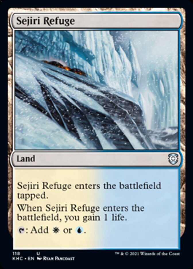 Sejiri Refuge [Kaldheim Commander] | Gamers Paradise